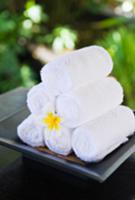 Towels at the Hotel and Ayurveda Spa Shanti Mauric