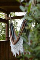 Hammock in summer house