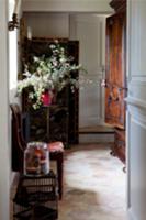 Hallway with antique furniture