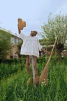 Scarecrow in garden