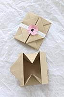 Origami envelope and gift box