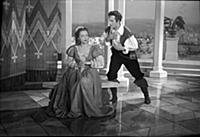 Кадр из фильма «Учитель танцев», 1952. На фото: Вл