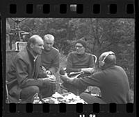 Кадры со съемок фильма «Сталкер». Реж. Андрей Тарк
