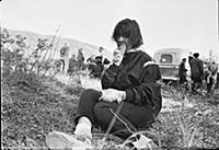 Татьяна Самойлова. Съмки кинофильма 'Неотправленно