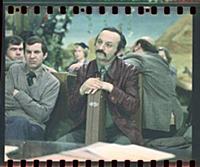 Кадр из фильма «Гараж», (1979). На фото: Cемен Фар