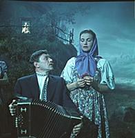 Кадр из фильма «Три встречи», (1948). На фото: Бор