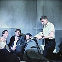 Съемки фильма «Джентльмены удачи». 1971. На фото: 