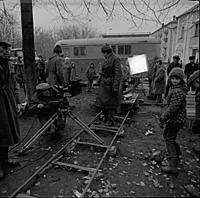 Съемки фильма «Чучело», (1983).