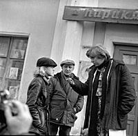 Съемки фильма «Чучело», (1983).