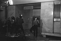 Съемки фильма «Я шагаю по Москве», (1963).