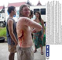 Съемки фильма 'Aftermath' о цунами 2004 года в Таиланде
