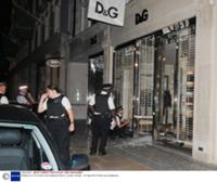 Ограбление в магазине 'Dolce and Gabbana' в Лондоне
