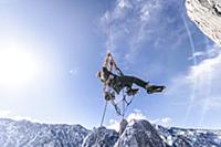 Big wall climbing, Yosemite National Park, Califor