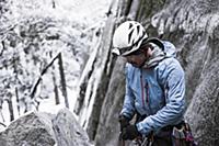Big wall climbing, Yosemite National Park, Califor