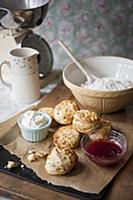 Scones baking