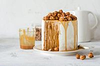 Caramel vertical cake