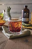 Rosemary cranberry elixer