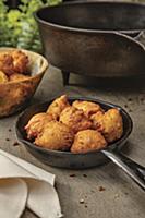 Hush puppies in cast iron pan (US)