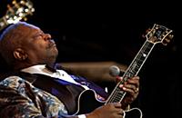 STOCKHOLM 20040522 
The blues legend BB King duri