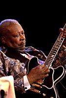 STOCKHOLM 20040522 
The blues legend BB King duri