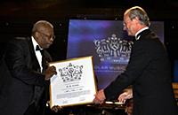 STOCKHOLM 20040524 
The blues legend BB King rece