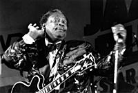 STOCKHOLM 1991-06-28
BB King is seen performing a
