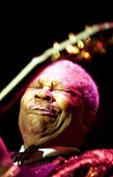 ©SCANPIX SWEDEN, 2001-07-18.
 BB King, live at th