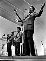 ARKIV STOCKHOLM 1969-05-07
 BB King is seen perfo