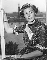 LONDON 1951-07-30. Ingrid Bergman in London. Swedi