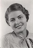 Ingrid Bergman 1932 in her first movie  'Munkbrogr