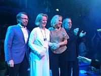 STOCKHOLM 20160120
ABBA members Bjorn Ulvaeus, Ann