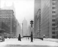 Нью-Йорк, США, 1956. На фото - улица 'Park Avenue'