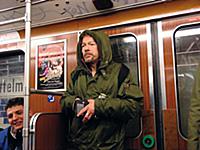 Фоторепортаж о пассажирах немецкого метро, Берлин,