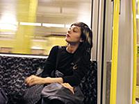 Фоторепортаж о пассажирах немецкого метро, Берлин,