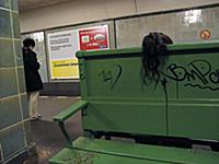 Фоторепортаж о пассажирах немецкого метро, Берлин,
