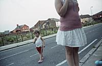 Семьи в Ливерпуле. Ливерпуль, Великобритания. 2010
