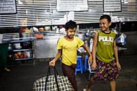 Myanmar / Yangon / 2014 / School on wheels / After