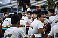 Myanmar / Yangon / 2014 / School on wheels / Boys 