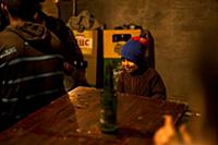Romania / Negreni / 2014 / Little kid playes aroun