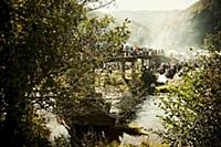 Romania / Negreni / 2014 / The main bridge links t