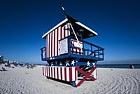 USA / Florida / Miami / 2009 / Beach Guard tower o