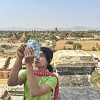 Myanmar / Mandalay Region / Bagan / 2015 / Mobile 