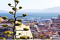 ITALY / Sardinia / ( Sueden ) / Cagliari / view fr