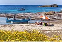 ITALY / Sardinia / ( Sueden ) / Isola di Sant'Anti