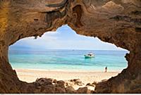 ITALY / Sardinia / Baronie ( Osten ) / boat trip w