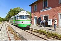 ITALY / Sardinia / Barbagia / Sadali / the train s