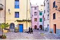 ITALY / Sardinia / Planargia ( Westen ) / Bosa / h