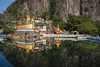 MYANMAR / Kayin State / Hpa-an / Bayin Nyi monaste