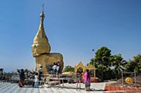 MYANMAR / Mon State / Kyone Ka / Nwa La Bo Pagoda 