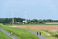 GERMANY / Lower Saxony / Imsum / Weser Cycle Route